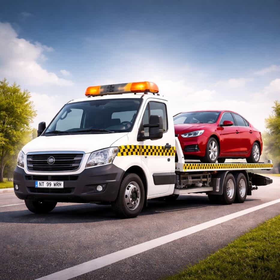 Platformă auto pentru tractări non-stop în Roman și județul Neamț